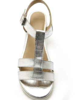 Outlet Sandales à scratch sous boucle Femme Sandales