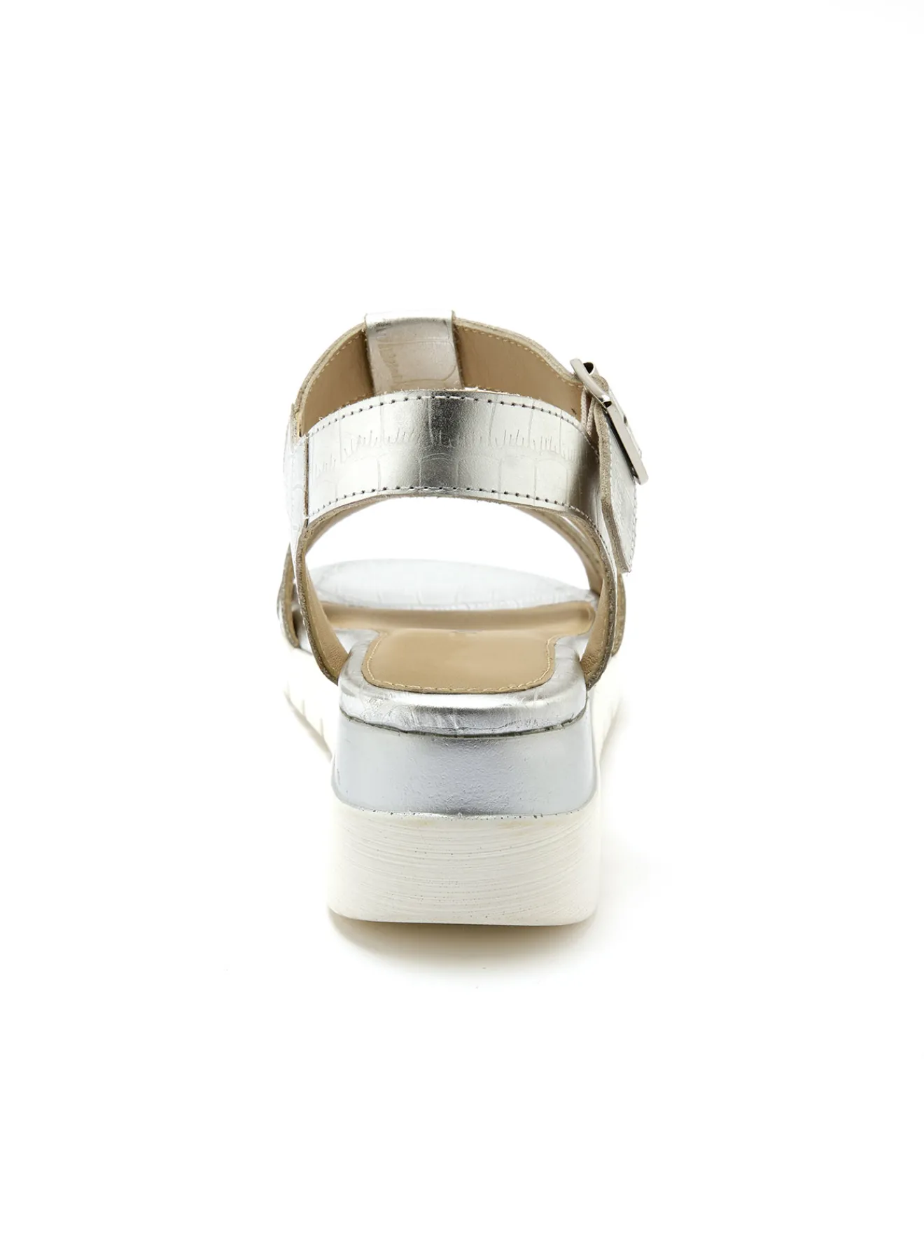 Outlet Sandales à scratch sous boucle Femme Sandales