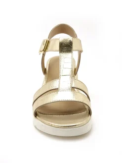 Sale Sandales à scratch sous boucle Femme Sandales