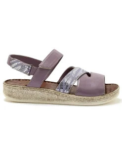 Discount Sandales aérosemelle® mémoire de forme. Femme Sandales