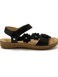 New Sandales avec scratchs à la cheville Femme Sandales