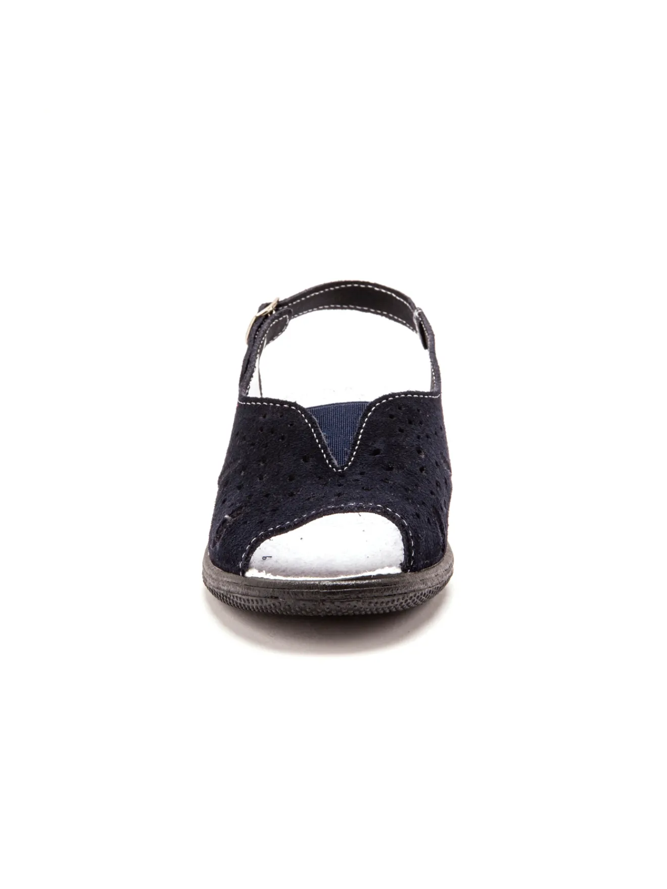 Best Sandales cuir velours grande largeur Femme Sandales