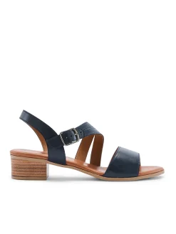 New Sandales en cuir à aérosemelle Femme Sandales