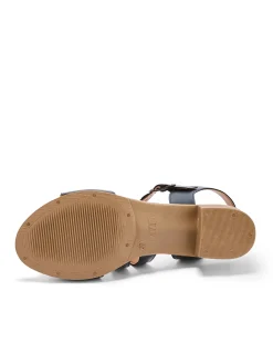 New Sandales en cuir à aérosemelle Femme Sandales