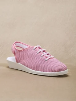 Sale Sandales en toile ouverture totale Femme Chaussures En Toile