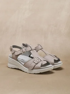 Online Sandales extra larges semelle amovible Femme Sandales