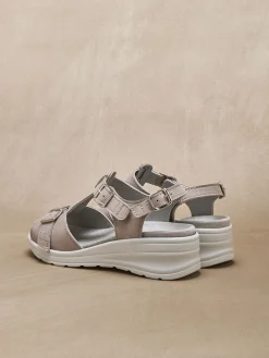 Online Sandales extra larges semelle amovible Femme Sandales