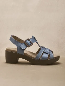 Sandales hautes scratch boucle fantaisie Femme Sandales