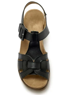 Best Sandales hautes scratch boucle fantaisie Femme Sandales