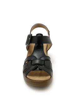 Best Sandales hautes scratch boucle fantaisie Femme Sandales