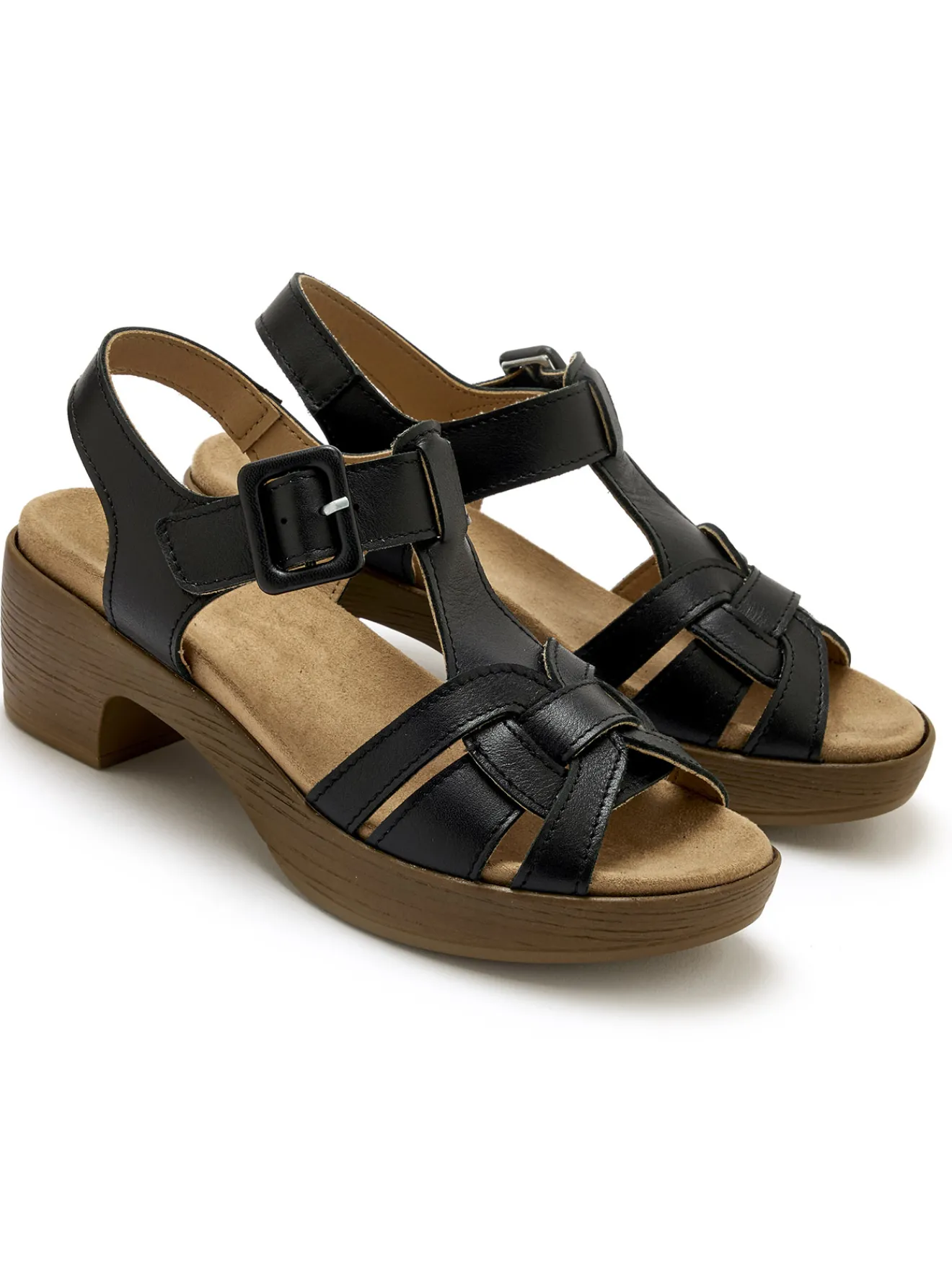 Best Sandales hautes scratch boucle fantaisie Femme Sandales