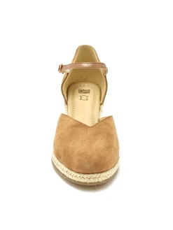 Sale Sandales hautes style espadrilles Femme Sandales