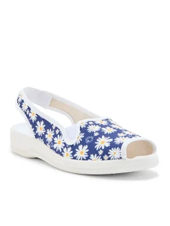 Online Sandales élastiquées intérieur éponge Femme Chaussures En Toile