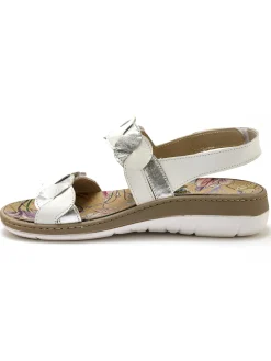 Sale Sandales ouverture totale par scratchs Femme Sandales