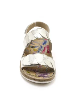 Sale Sandales ouverture totale par scratchs Femme Sandales