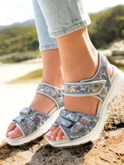 Online Sandales spécial marche à scratchs Femme Sandales