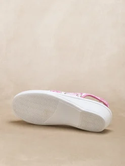 Best Sandales textile élastiques croisés en V Femme Chaussures En Toile