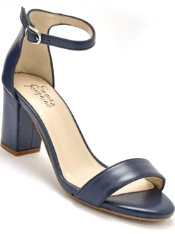 Hot Sandales tout cuir à talon Femme Sandales