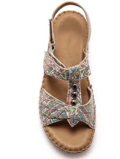 Online Sandales ultra souples en cuir Femme Sandales