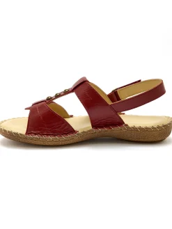New Sandales ultra souples en cuir Femme Sandales