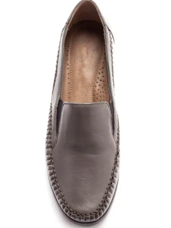 Discount Sans-gêne cuir élastiqués ultra-souples Femme Mocassins, Sans-Gênes