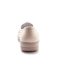 Sans-gêne en cuir perforés Femme Mocassins, Sans-Gênes
