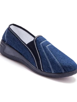 Best Sans-gêne en toile élastiquées côtés Femme Chaussures En Toile