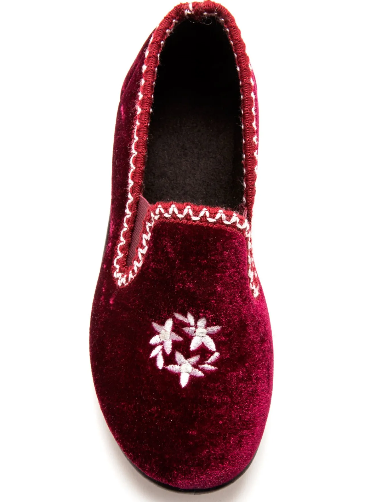 Clearance Sans-gêne en velours lot de 2 paires Femme Pantoufles, Chaussons