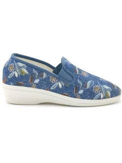 Best Sans-gêne imprimés intérieur éponge Femme Chaussures En Toile