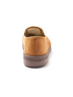 Sale Sans-gêne mixtes cuir grande largeur Homme Chaussons|Chaussures Homme