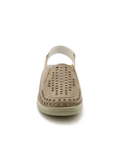 Hot Sans-gêne perforés semelle amovible Femme Mocassins, Sans-Gênes