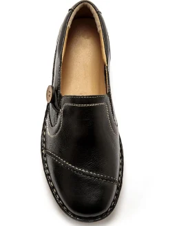 Sans-gêne tannage végétal Femme Mocassins, Sans-Gênes