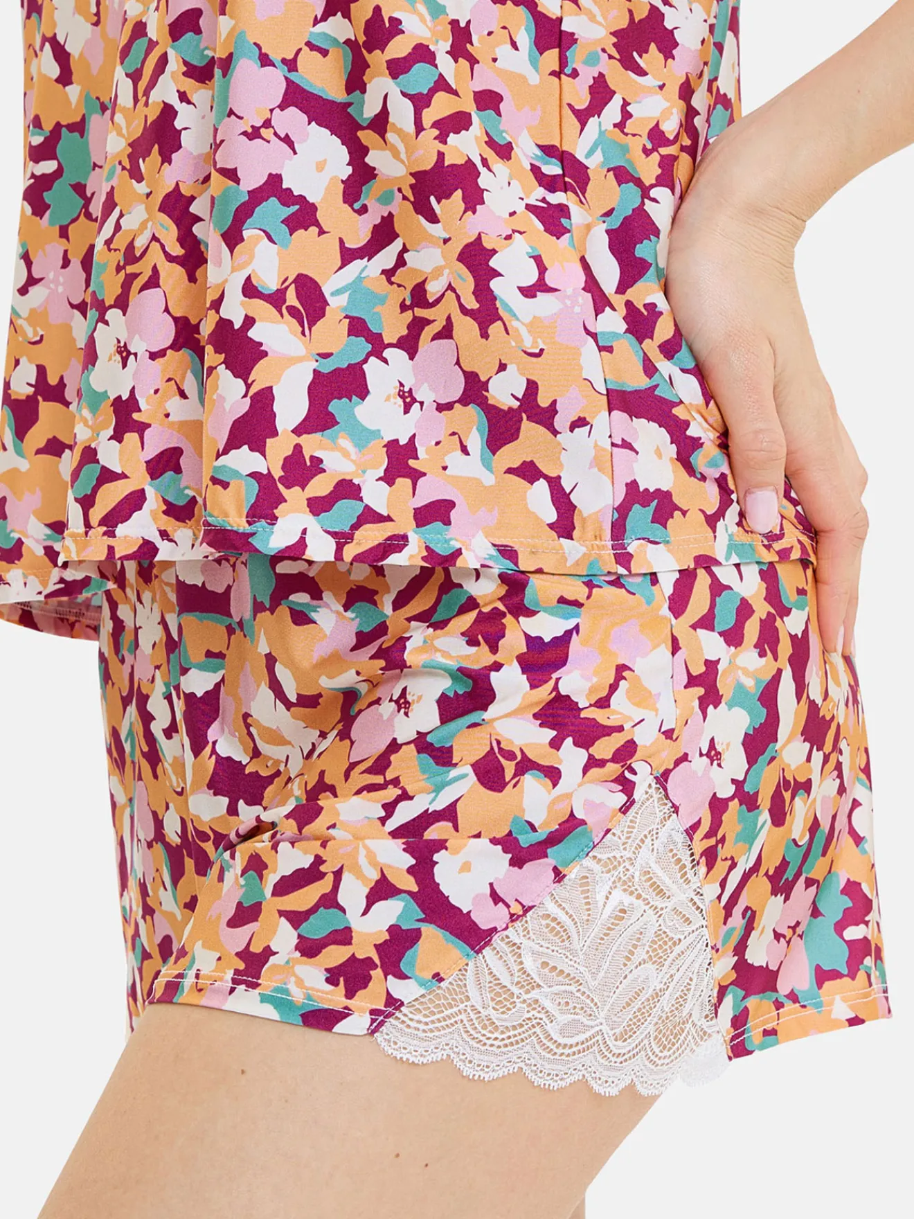 Discount Short pyjama microfibre douce Pyjama