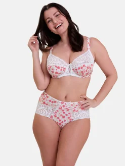 Shorty Amelie Print Culotte, Slip, Shorty