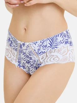 New Shorty Amelie Print Culotte, Slip, Shorty