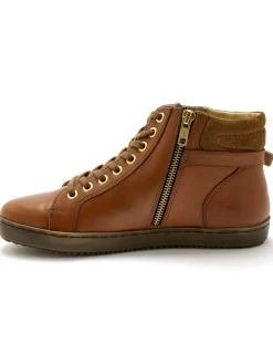 Sneakers montantes avec zip et lacets Femme Baskets, Derbies