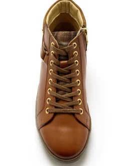 Sneakers montantes avec zip et lacets Femme Baskets, Derbies