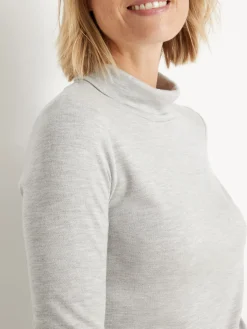 Discount Sous-pull en maille courtelle Femme Pull|T-Shirt