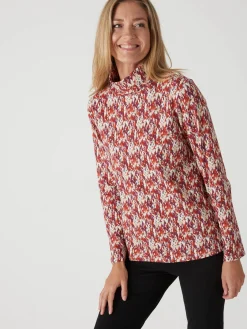 Outlet Sous-pull extensible Femme Pull|T-Shirt