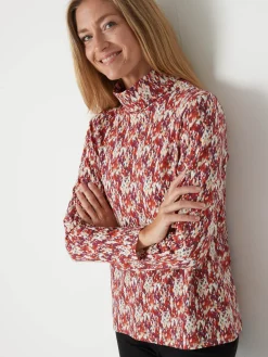 Outlet Sous-pull extensible Femme Pull|T-Shirt