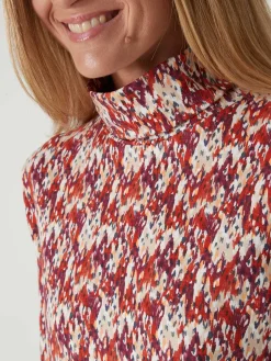 Outlet Sous-pull extensible Femme Pull|T-Shirt