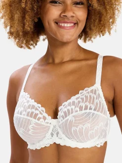 Hot Soutien-gorge à armatures brodé Narcisse Avec Armatures