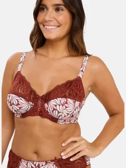 Hot Soutien-gorge Amelie Print à armatures Avec Armatures