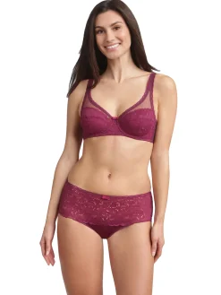 Sale Soutien-gorge Coeur croisé féminin Avec Armatures