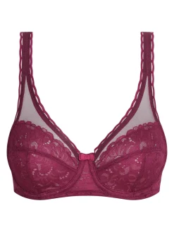 Sale Soutien-gorge Coeur croisé féminin Avec Armatures