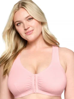 Sale Soutien-gorge Confort Parfait dos nageur Agrafé Devant|Sans Armatures