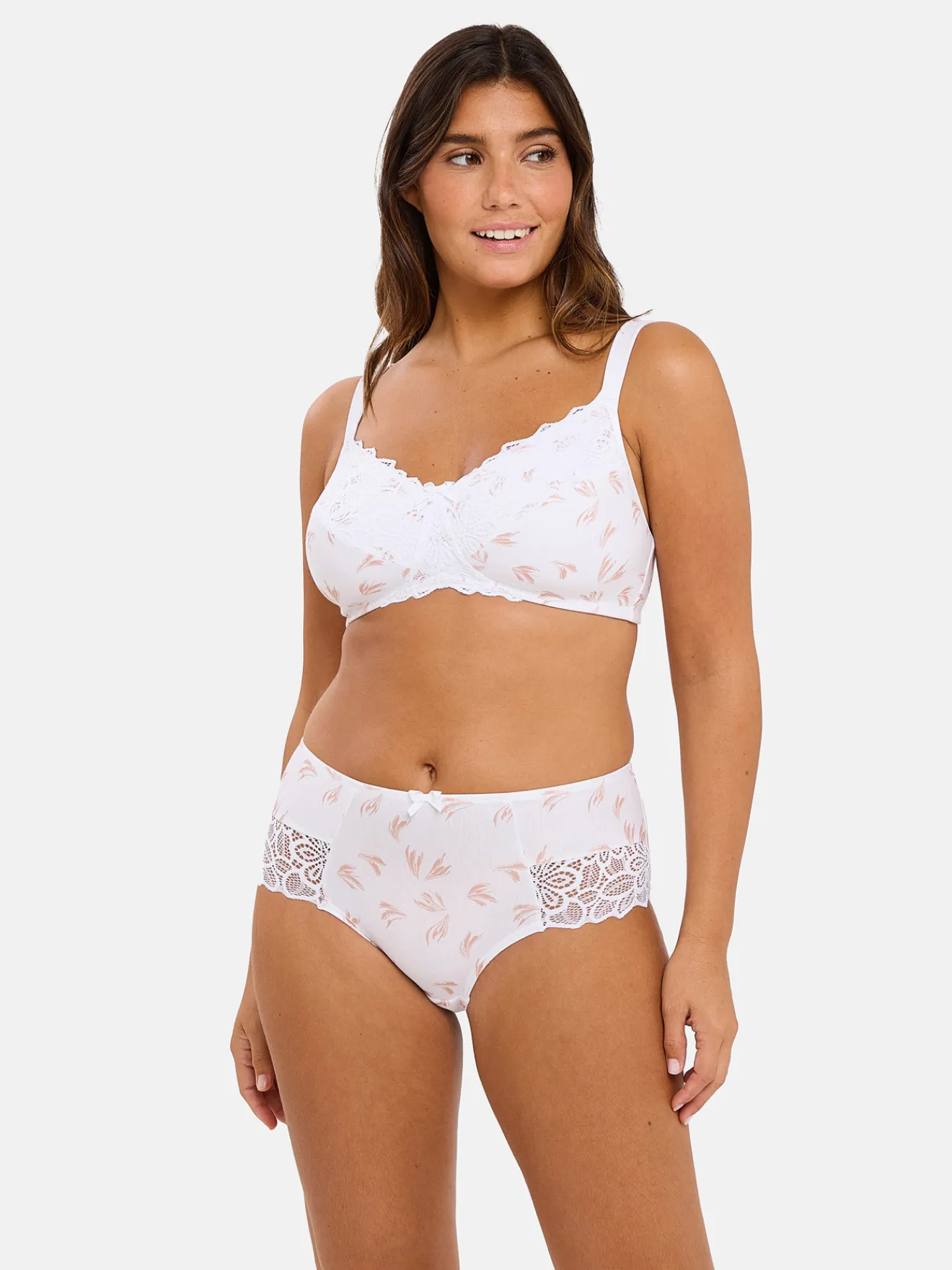 Discount Soutien-gorge coton sans armatures Flora Emboîtant|Sans Armatures
