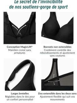 New Soutien-gorge de sport sans coutures Sans Armatures