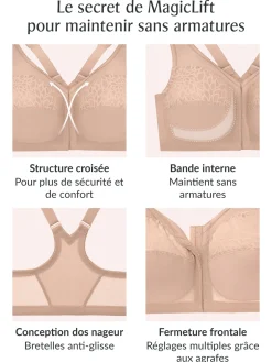 Sale Soutien-gorge MagicLift grandes tailles Emboîtant|Sans Armatures