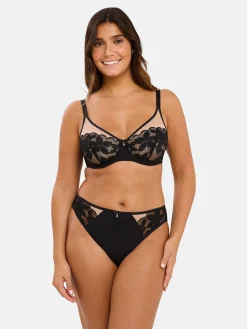 Soutien-gorge plongeant armatures Salomé Avec Armatures